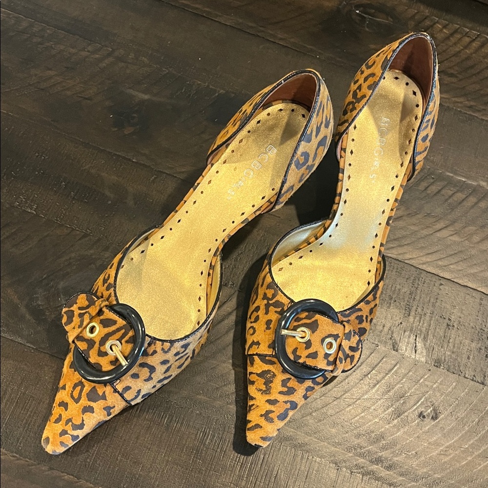 BCBGirls Animal Print Heels